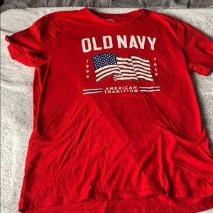 Old Navy American Flag Tee